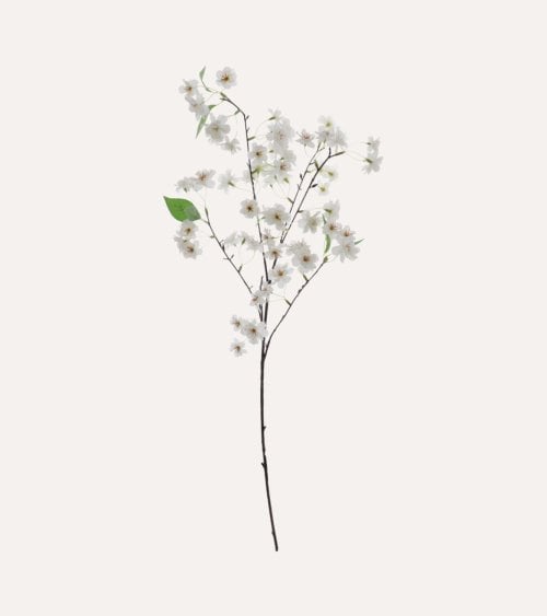 Ramo Flores de Cerezo Decorativo con Plástico