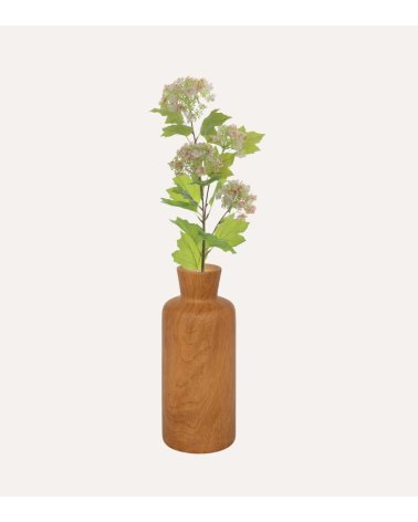 Rama Decorativa Mini Flores Viburnum de Plástico