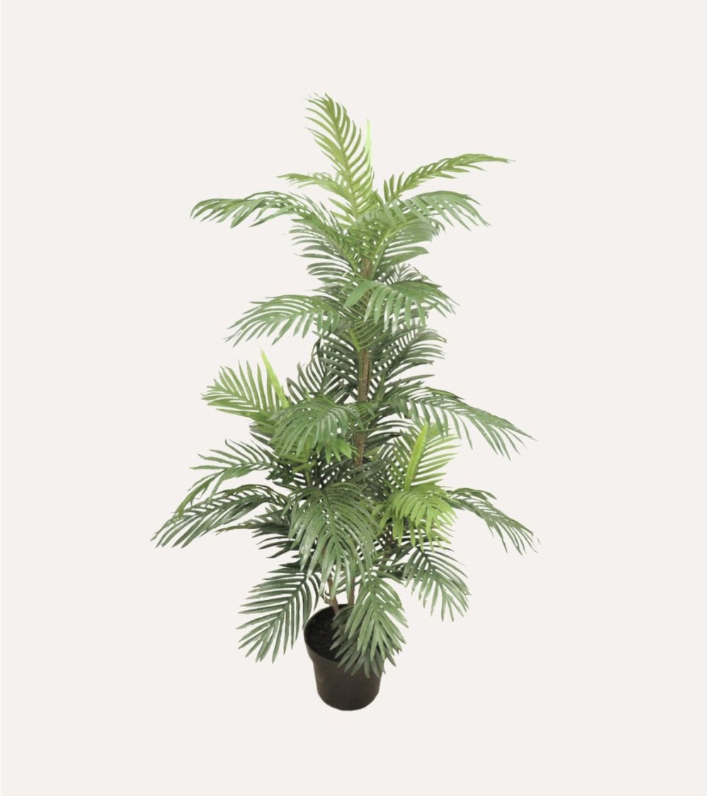 Planta Decorativa Palma Baja Areca de Plástico