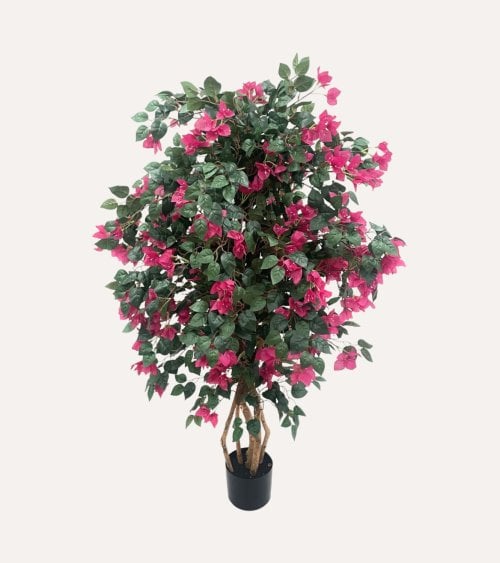 Arbusto Decorativa Flores de Bouganvillea de Plástico