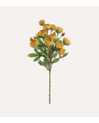 Ramo Decorativo Flores de Ranunculus de Plástico