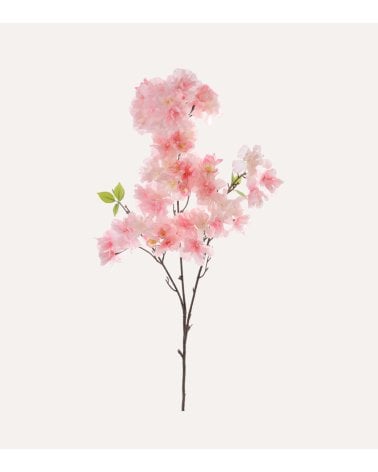 Ramo Decorativa Flores de Sakura de Plástico