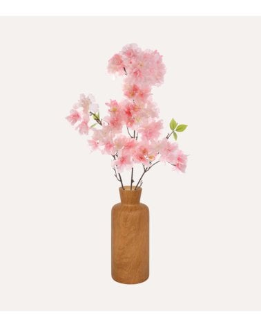 Ramo Decorativa Flores de Sakura de Plástico