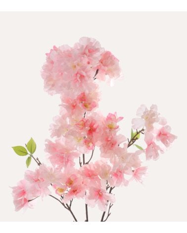 Ramo Decorativa Flores de Sakura de Plástico