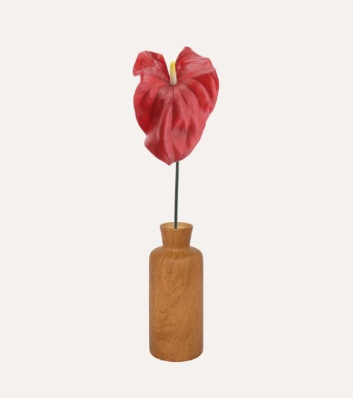 Rama Decorativa Anthurium Toque Realista de Plástico