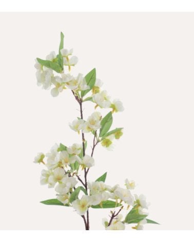 Rama Decorativa Flores de Manzano de Plástico