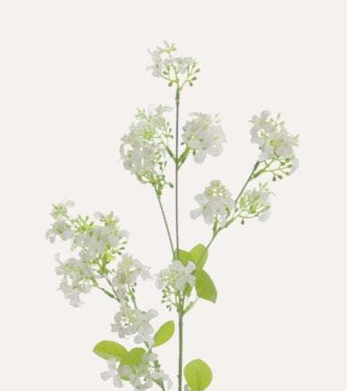 Rama Decorativa Flor de Lilac de Plástico