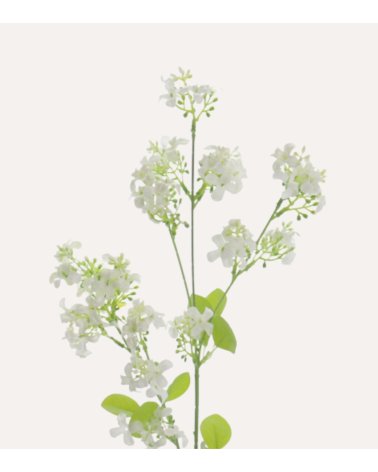 Rama Decorativa Flor de Lilac de Plástico