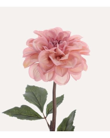 Dahlia Decorativa Fluffy de Plástico