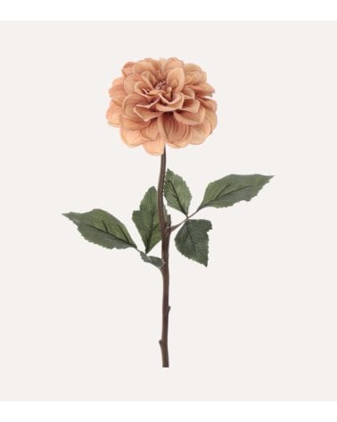 Dahlia Decorativa Fluffy de Plástico