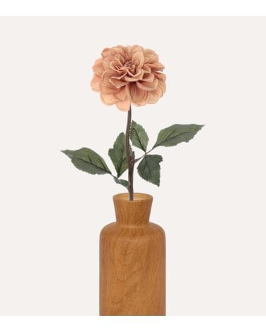 Dahlia Decorativa Fluffy de Plástico