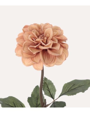 Dahlia Decorativa Fluffy de Plástico