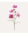 Rama Decorativa Flores Cosmos de Plástico