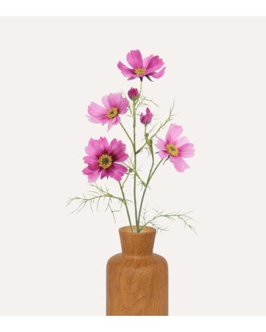 Rama Decorativa Flores Cosmos de Plástico