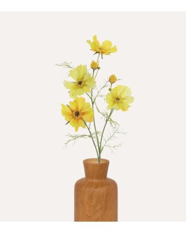 Rama Decorativa Flores Cosmos de Plástico