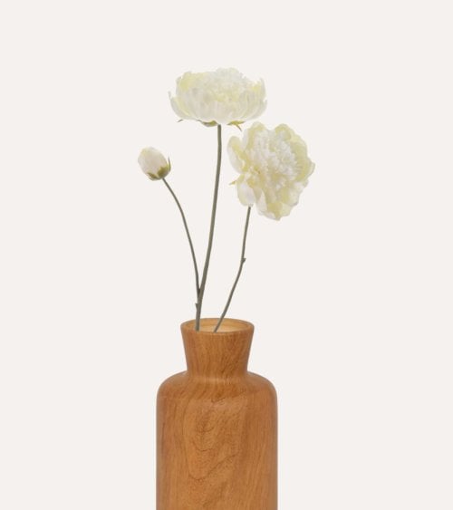Rama Decorativa Flores de Peonia de Plástico