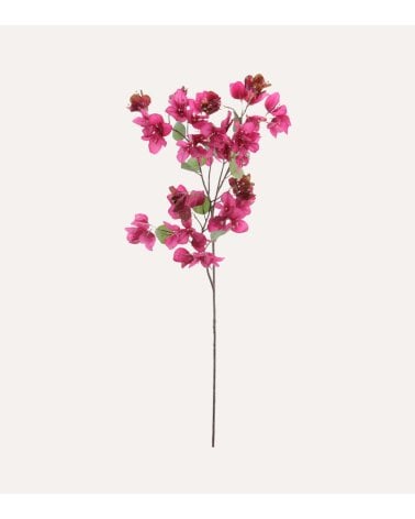 Rama Decorativa Flores Bouganvillea Realistas de Plástico