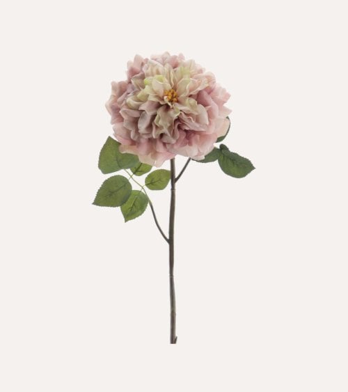 Flor Decorativa Rosa Grandiflora de Plástico