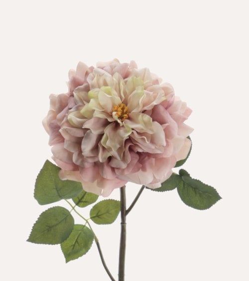 Flor Decorativa Rosa Grandiflora de Plástico