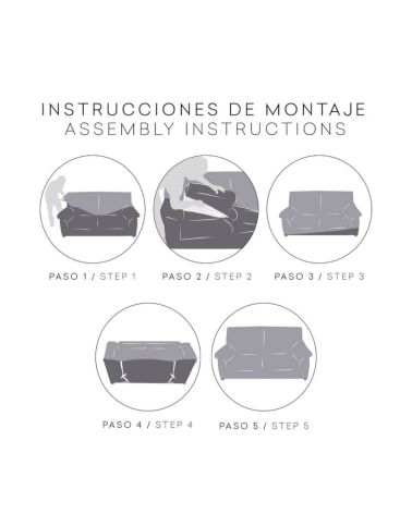 Funda de Sofá Bielástica Bronx-12