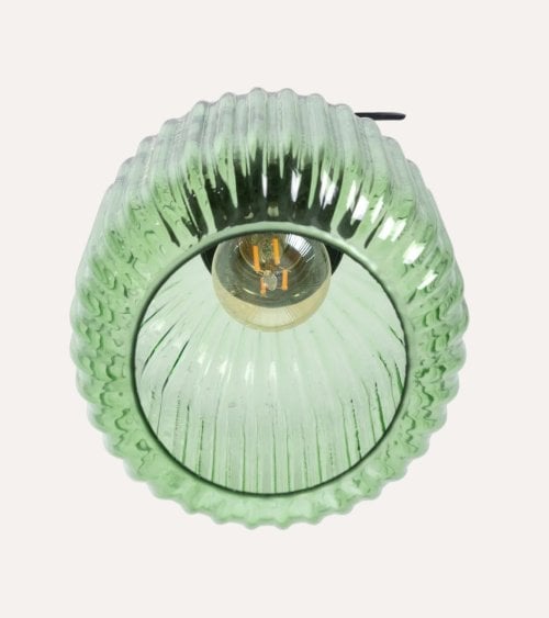 Lámpara Colgante Seventy de Vidrio Tintado