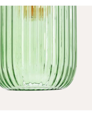 Lámpara Colgante Seventy de Vidrio Tintado