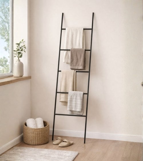Toallero Forma de Escalera de Metal