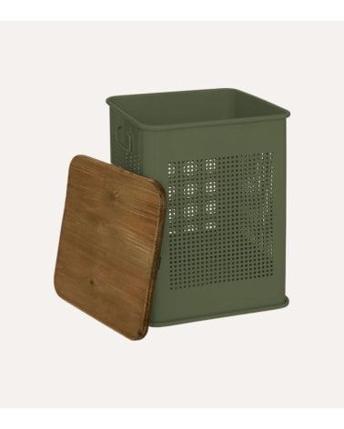 Baúl Decorativo Azae de Metal y Madera