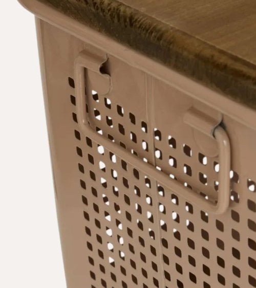 Baúl Decorativo Azae de Metal y Madera