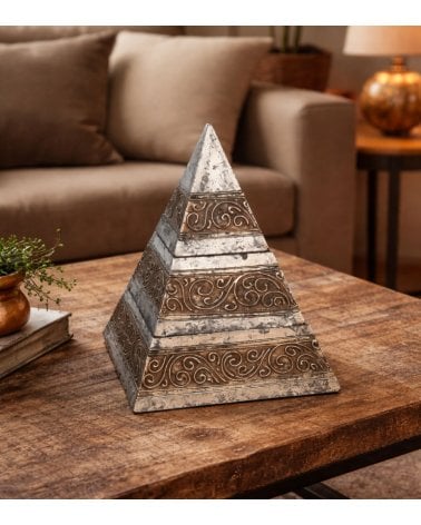 Caja Decorativa Piramide Egipcia de MDF