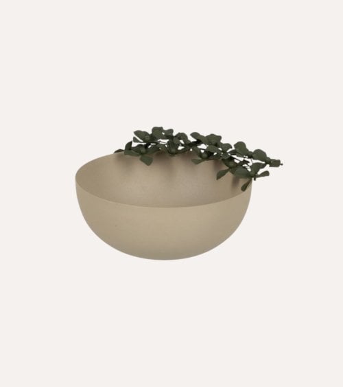 Centro de Mesa Hojas de Laurel de Metal