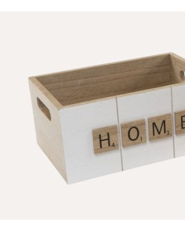 Caja Decorativa Home de Madera