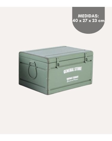 Baúl General Store con Anillas para Candado de Metal