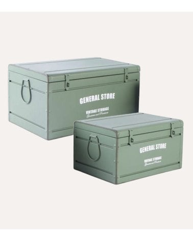 Baúl General Store con Anillas para Candado de Metal