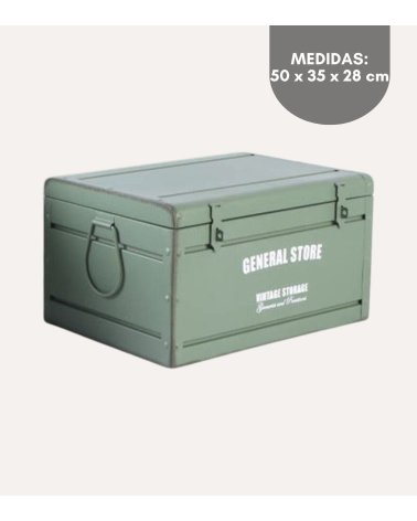 Baúl General Store con Anillas para Candado de Metal