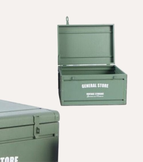 Baúl General Store con Anillas para Candado de Metal
