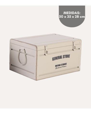 Baúl General Store con Anillas para Candado de Metal