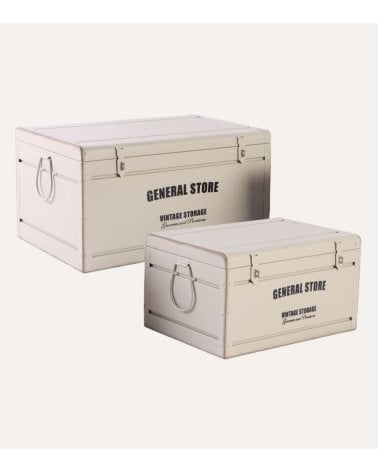 Baúl General Store con Anillas para Candado de Metal