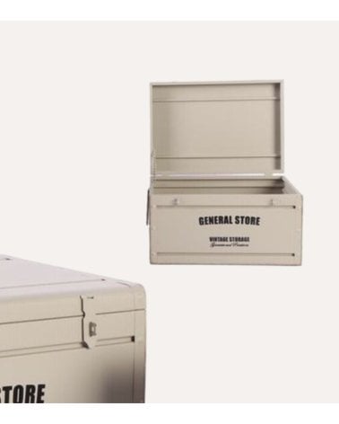 Baúl General Store con Anillas para Candado de Metal