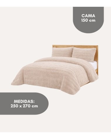 Colcha Bouti Comfort Malta de Pelo Corto