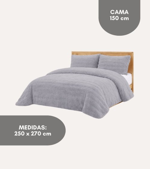 Colcha Bouti Comfort Malta de Pelo Corto