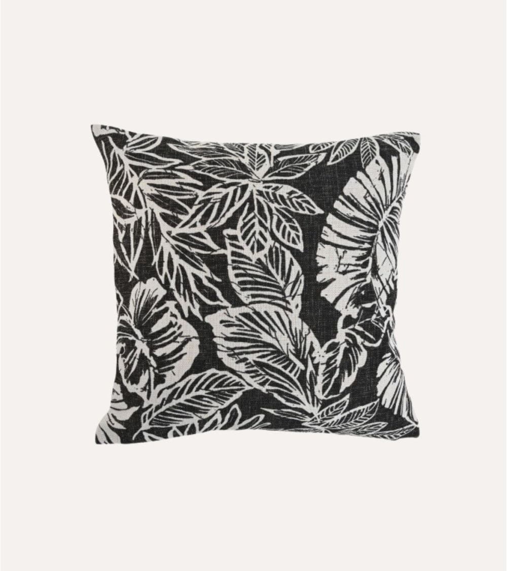 Cojín Impreso Tropical de Poliéster