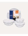 Set de 3 Fiambreras Transparente Lys de Duralex