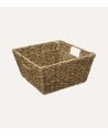 Cesta Reed con Asa de Caña Tejida