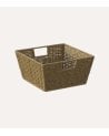 Cesta Reed con Asa de Caña Tejida