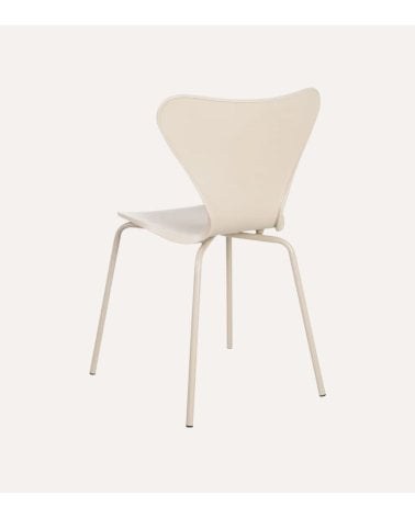 Silla Nórdica de Polipropileno y Patas de Metal