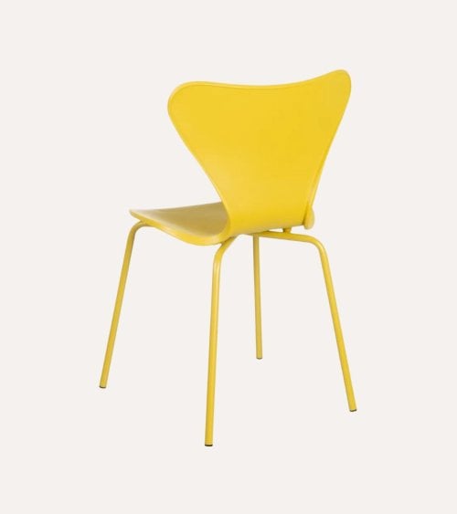 Silla Nórdica de Polipropileno y Patas de Metal