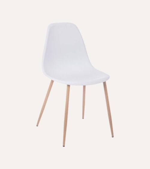 Silla Mandy de Polipropileno y Patas de Acero