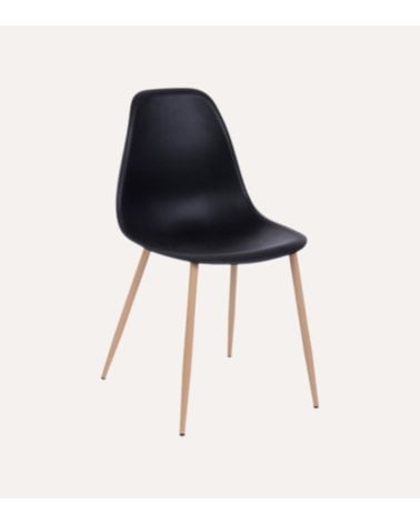 Silla Mandy de Polipropileno y Patas de Acero