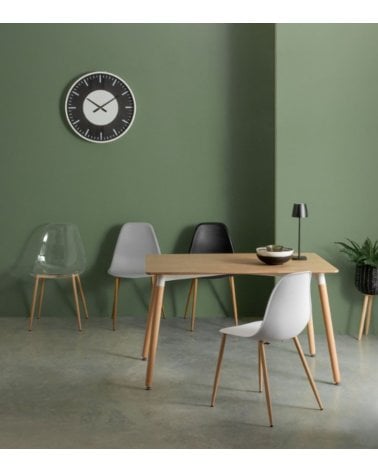 Silla Mandy de Polipropileno y Patas de Acero